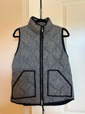 J. Crew herringbone vest